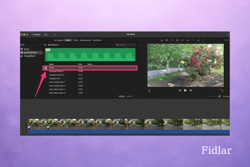 how to use imovie on mac add background