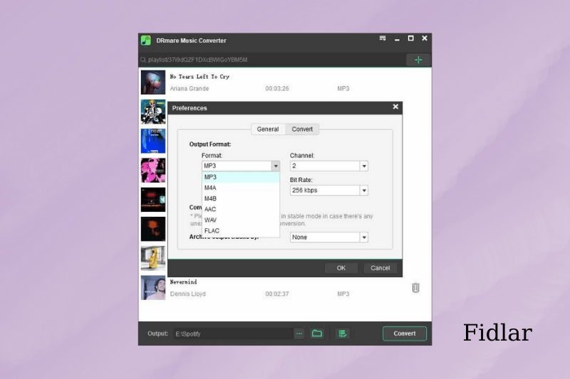 How to download Spotify song without premium via DRmare Music Convert