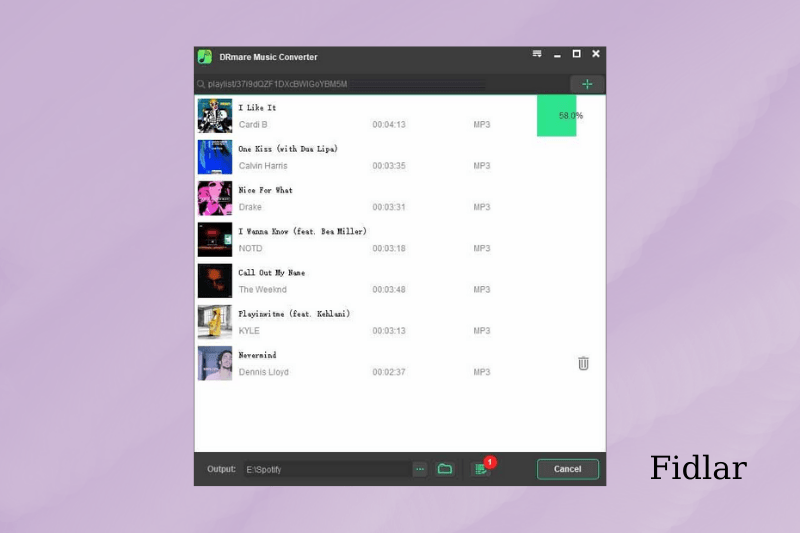 How to download Spotify songs without premium via DRmare Music Convert
