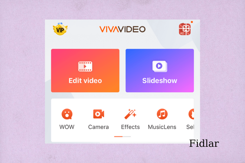 Add Your Music to a Video Using VivaVideo on iPhone - Step 2