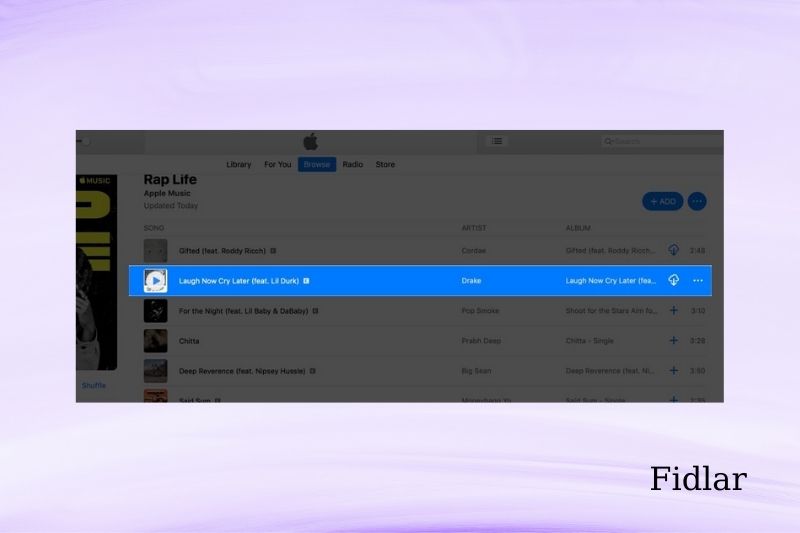 How To Create A Playlist On Apple Music For Mac - Step 3