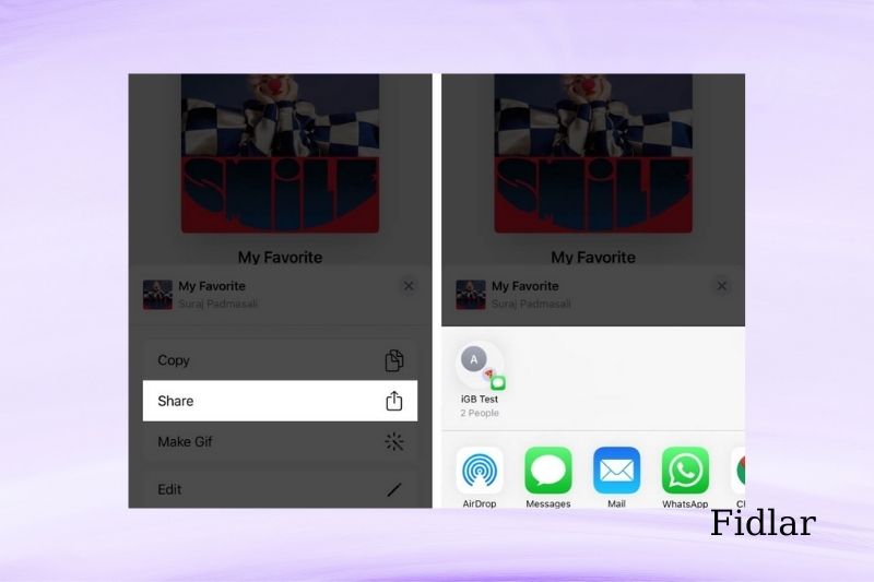 Sharing Playlist On Apple Music For Iphone And Ipad - Step 5