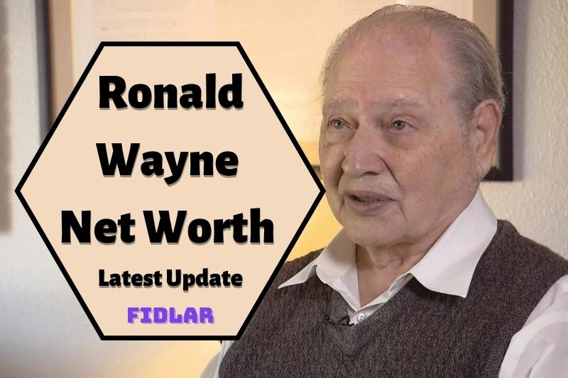 Ronald Wayne's Net Worth