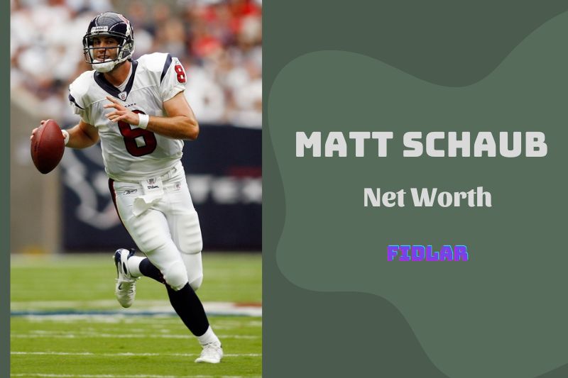 What is Matt Schaub Net Worth 2023 Overview, Interview