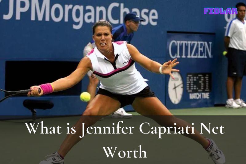 What is Jennifer Capriati Net Worth 2023 Overview, Interview